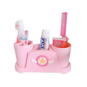 Organizador portacepillos de dientes - Rosado