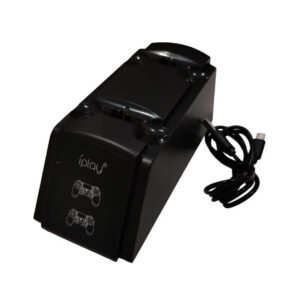 Base de Carga Doble iPlay para Controles PS4 Slim y PS4 Pro
