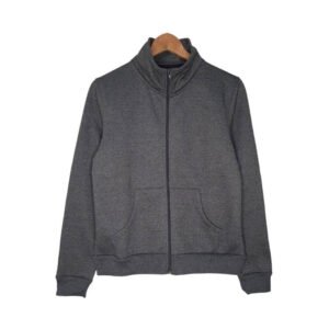 Casaca Juvenil para Mujer de Franela Charcoal