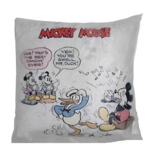 cojín decorativo mickey mouse blanco