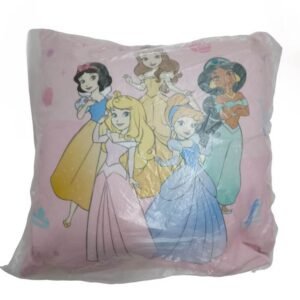 cojín decorativo princesas Disney 35 x 35 cm