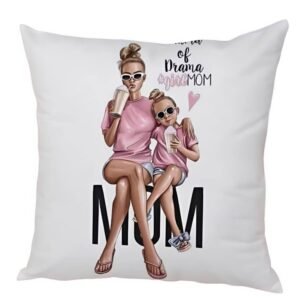 cojín decorativo para mamá blanco