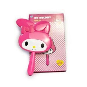 Espejo de Mano My Melody Rosado en Alto Relieve