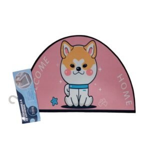 Felpudo de Entrada Kawaii 58 x 40 cm Antideslizante - Perro