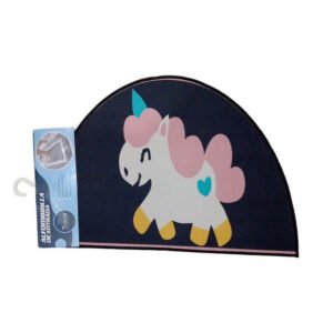 Felpudo de Entrada Kawaii 58 x 40 cm Antideslizante - Unicornio