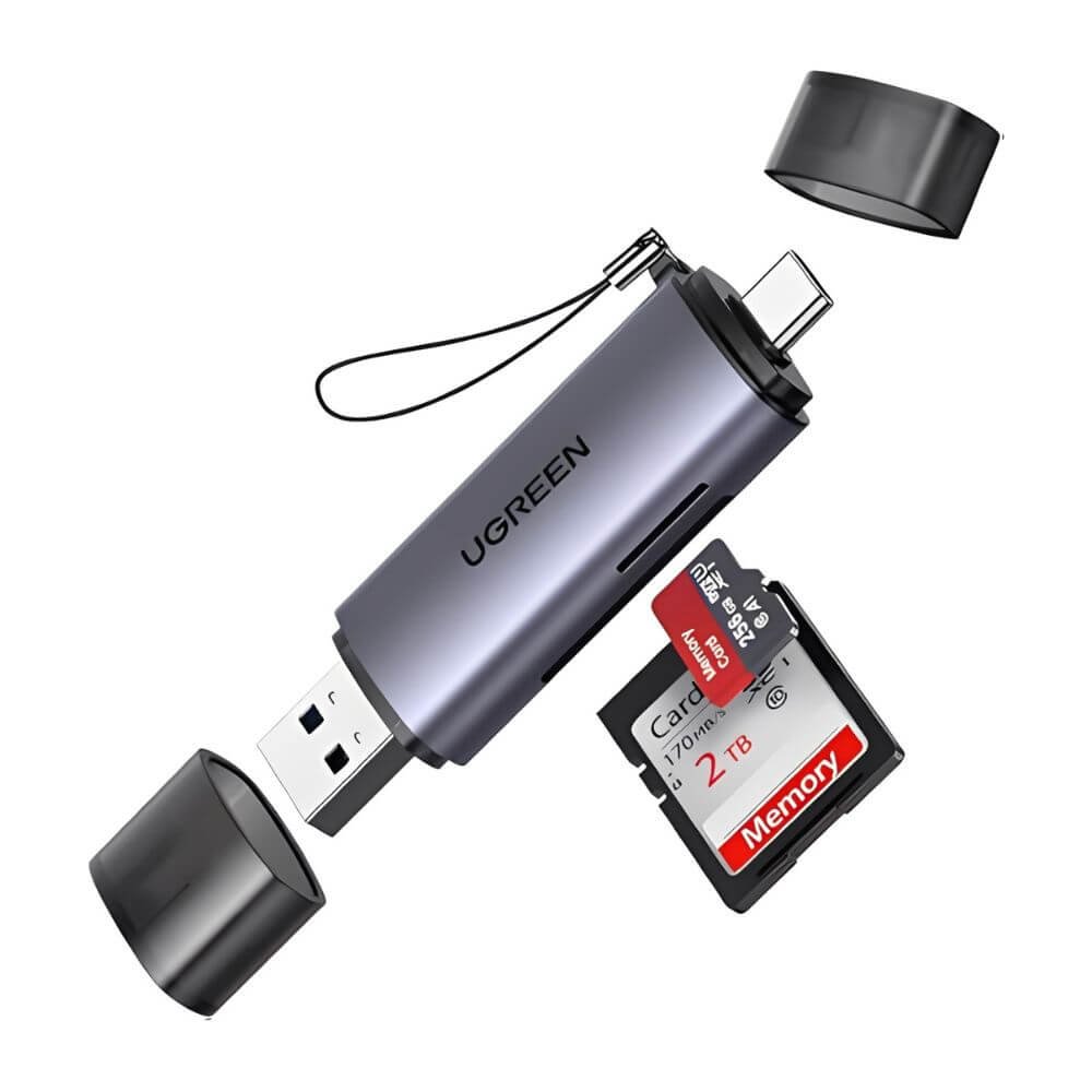 Lector de Tarjetas UGREEN CM264 USB 3.0 SD MicroSD