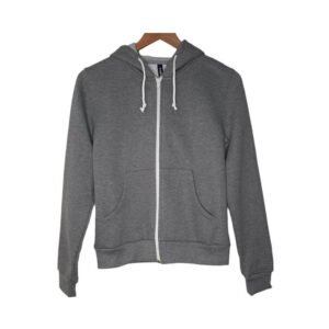 Polera Juvenil para Mujer con Capucha y Cierre Plomo