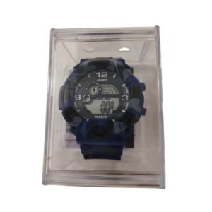 Reloj digital deportivo para caballero azul